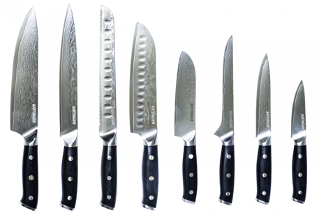 Nože KATFINGER Black v akci